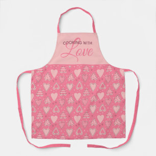 Hearts and Love Apron
