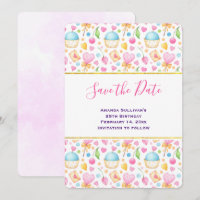 Hearts and Love Delightful Watercolor Pattern