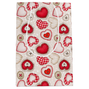 Hearts and Love Medium Gift Bag