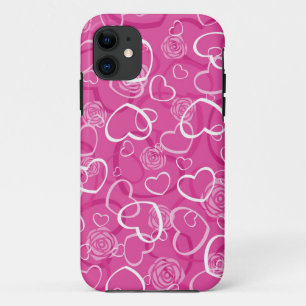 Hearts and Roses Case-Mate iPhone Case
