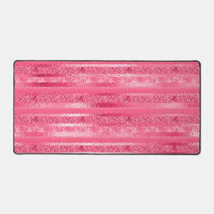 Hearts and Stripes  Desk Mat