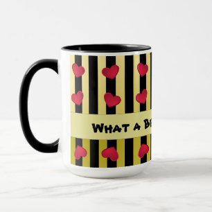 Hearts and Stripes Mug