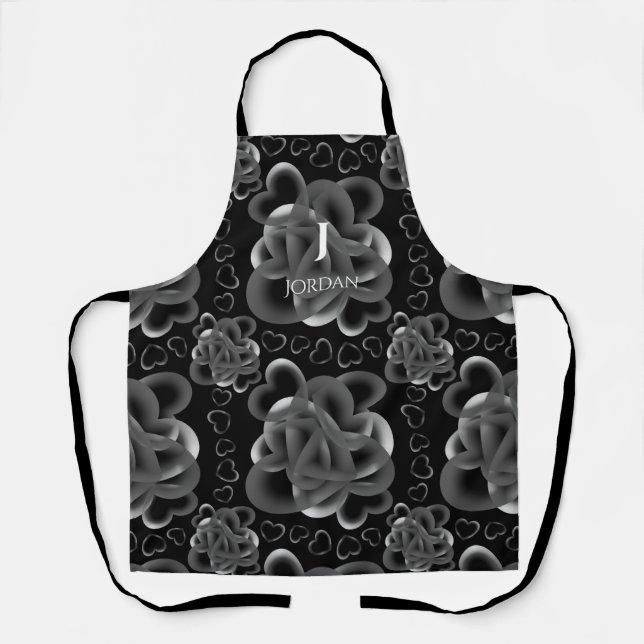 Hearts Aplenty Pattern Apron (Front)