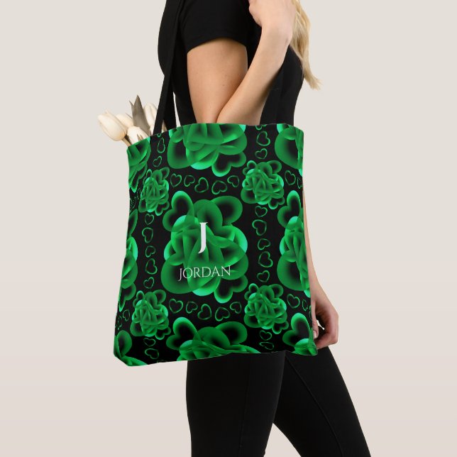 Hearts Aplenty Pattern Tote Bag (Close Up)