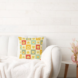 Hearts Apples Cushion