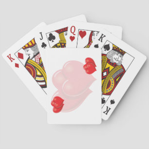 Hearts are Heavy Hearts Playing Cards