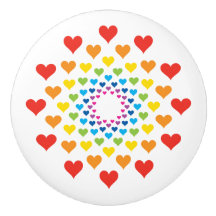 Hearts around hearts