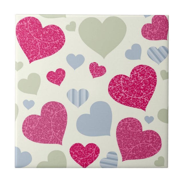 Hearts Background Tile (Front)