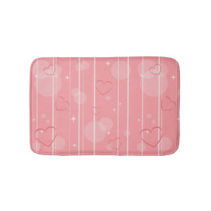 Hearts Bath Mat