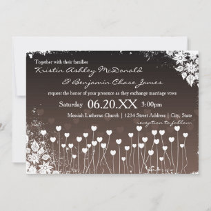 Hearts Bloom - Wedding Invitation