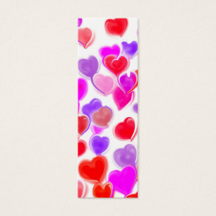 Hearts bookmark