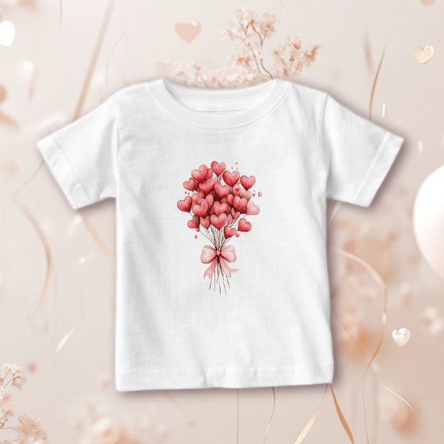 Hearts Bouquet Baby T-Shirt (Creator Uploaded)