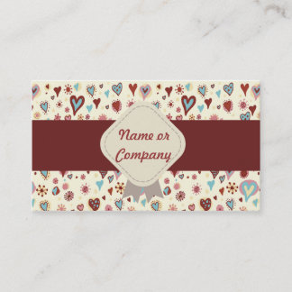 HEARTS BUSINESS CARD