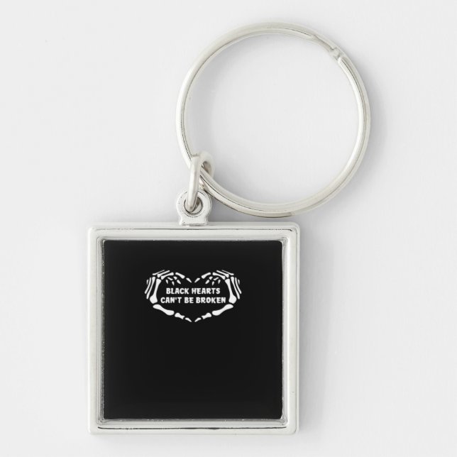 Hearts Can't Classic Key Ring (Front)