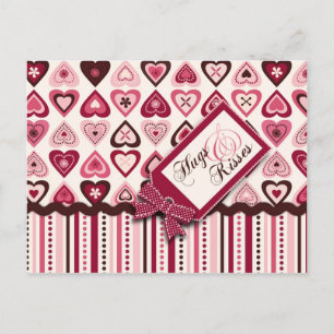 Hearts Confection Postcard C