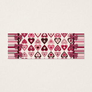Hearts Confection Skinny Gift Tag