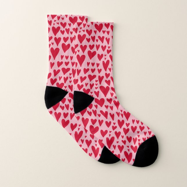 Hearts Core Socks (Pair)