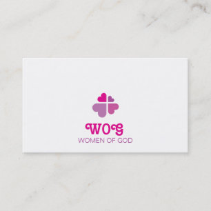 Hearts Cross Business Card