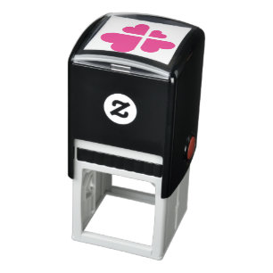 Hearts Cross Self-inking Stamp