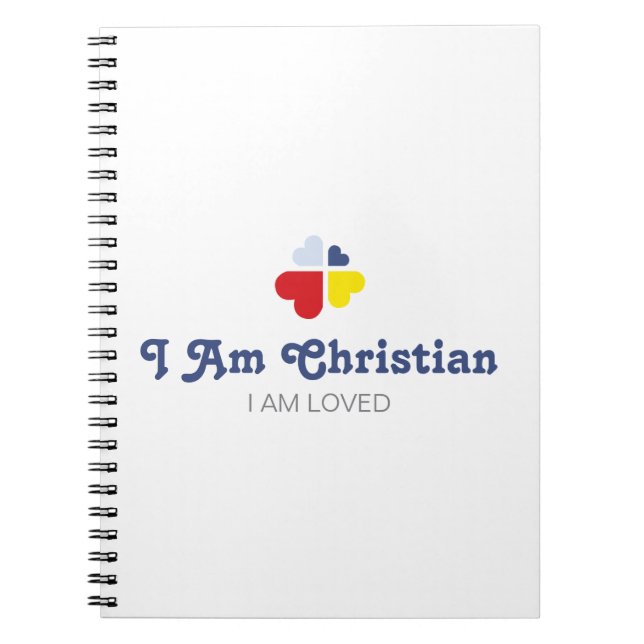 Hearts Cross Spiral Notebook (Front)