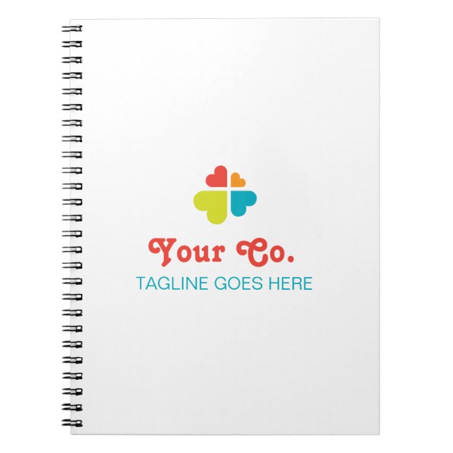Hearts Cross Spiral Notebook (Front)