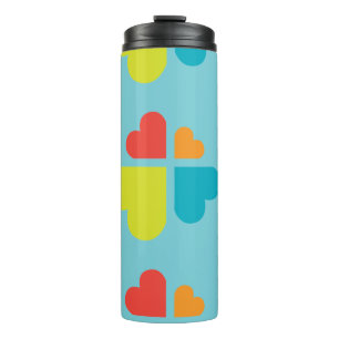 Hearts Cross Thermal Tumbler