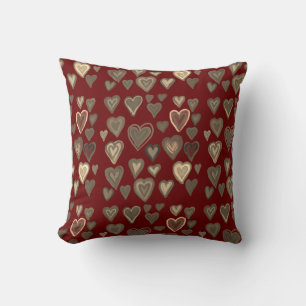 hearts cushion