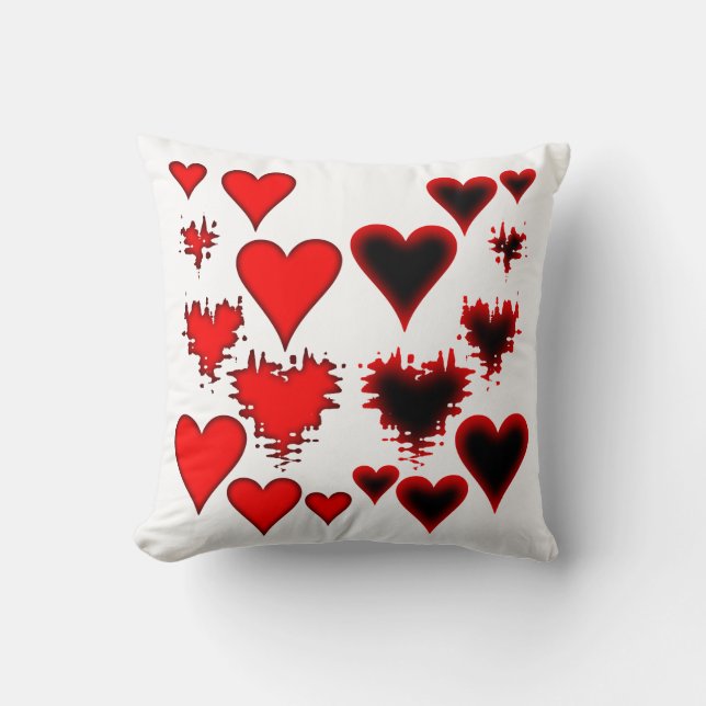 Hearts Cushion (Front)