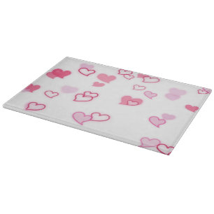 Hearts Cutting Board