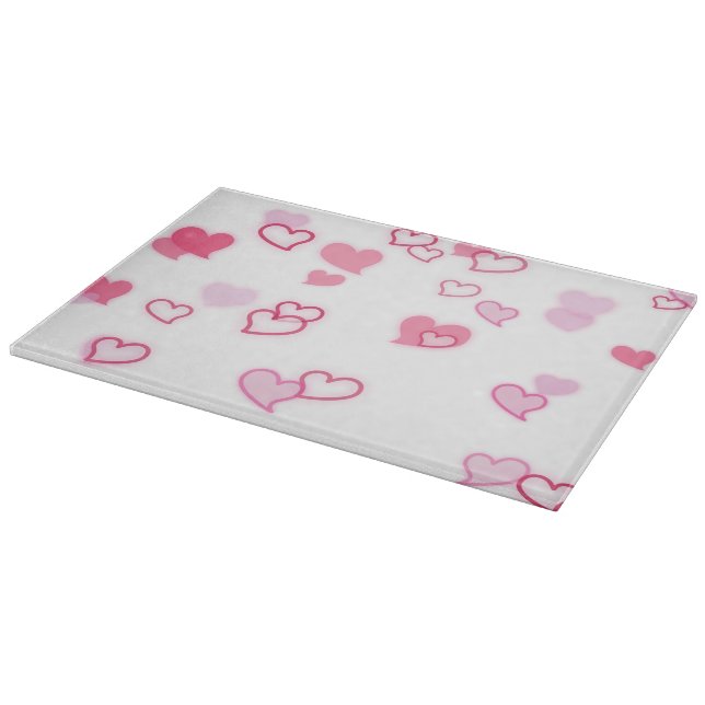 Hearts Cutting Board (Corner)