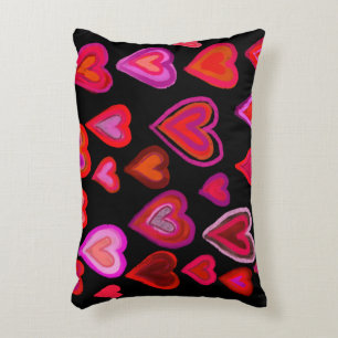 Hearts Decorative Cushion