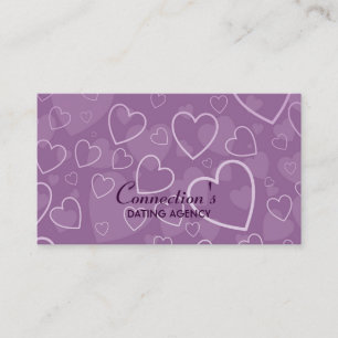 Hearts Design Business Card