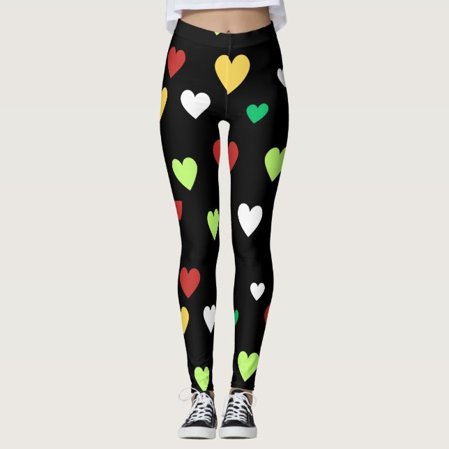 HEART'S DESIRE LEGGINGS  (Front)