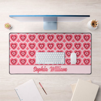 HEARTS DESK MAT