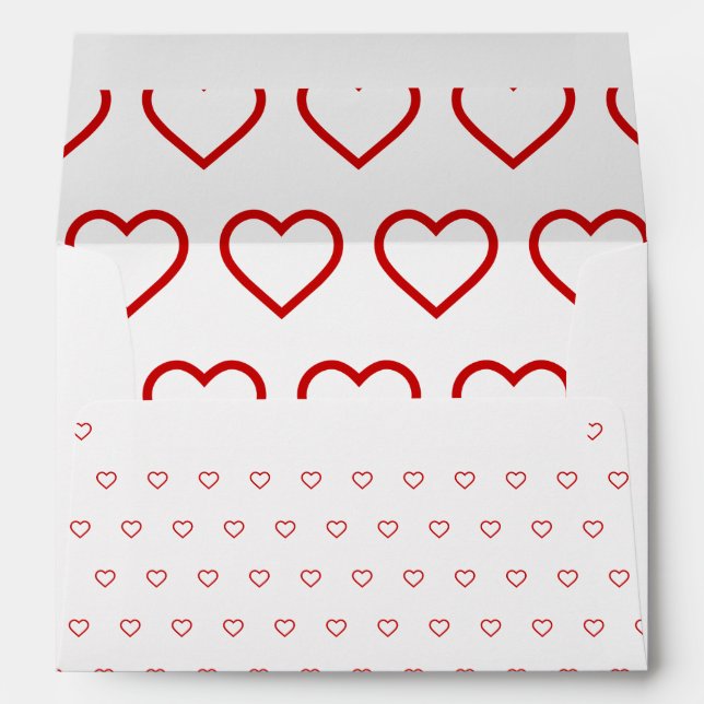 Hearts Envelope (Back (Bottom))