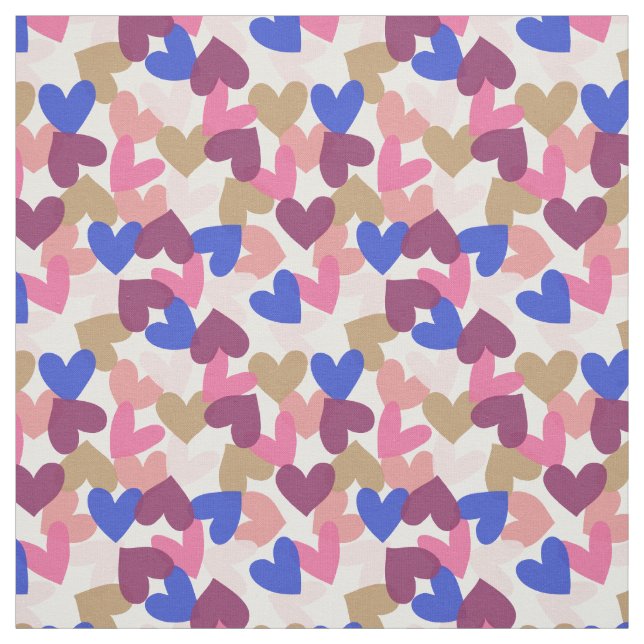 Hearts Fabric (Swatch)