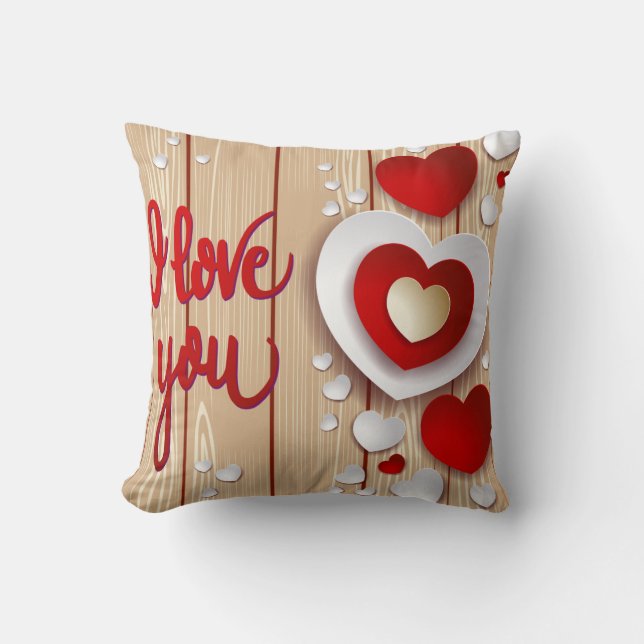 Hearts Fantasy Cushion (Front)