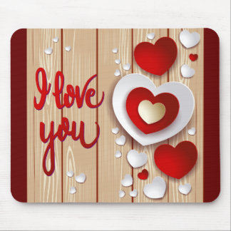 Hearts Fantasy Mouse Pad