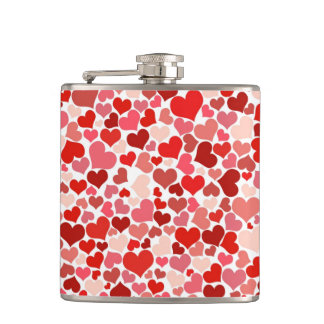 Hearts Flask