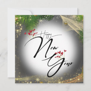 Hearts-Flatboard greeting card