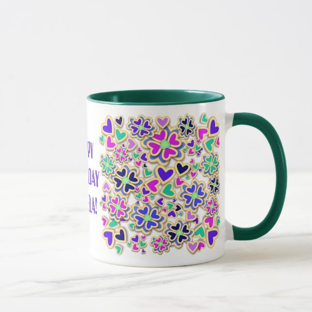 HEARTS & FLOWERS  Mug (Right)