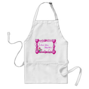 Hearts Frame - Mother's Day Standard Apron