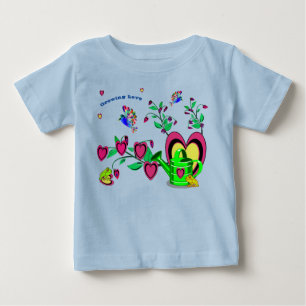 Hearts - Growing Love Baby T-Shirt
