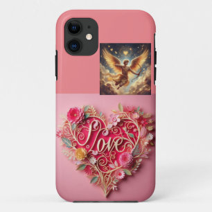 "Heart's Guardian: Love-Infused iPhone Case" Case-Mate iPhone Case