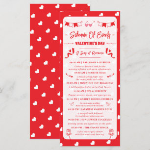 Hearts Happy Valentine's Day Modern Love Pattern Programme