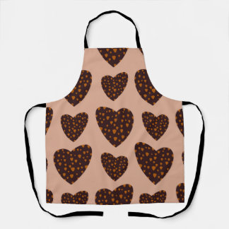 Hearts, Hearts, and More Hearts Apron