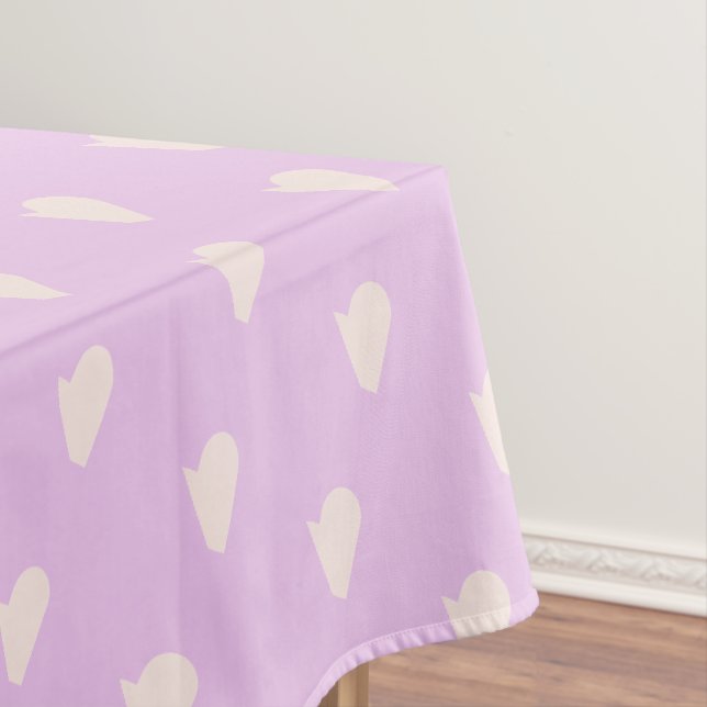 Hearts - Hearts - Hearts Tablecloth (In Situ)