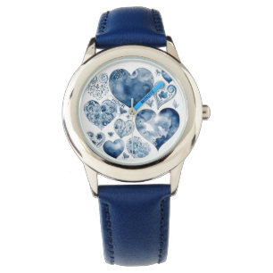 Hearts in Delft Blue Watch