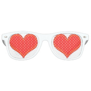 Hearts, In Love Retro Sunglasses