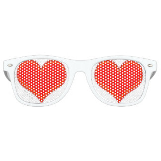 Hearts, In Love Retro Sunglasses